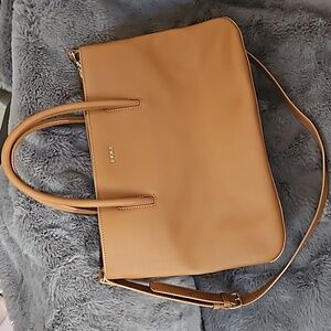 DKNY Textured Brown Tote/ Shoulder Bag NEW